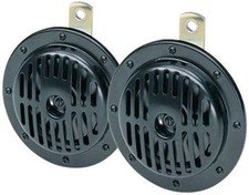 Hella Dl50 12v Horn Set Dual Tone Loud Air Horns Genuine Oem Quality New Hella Dl50 12v Horn Set Dual Tone Loud Air Horns Genuine Oem Quality New