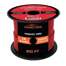 BEST CONNECTIONS Automotive Primary Wire - 100ft Various Color Options Id...