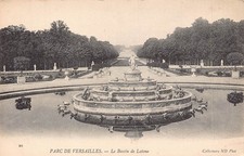 C303 France Parc de Versailles Le Bassin de Latone   vintage postcard