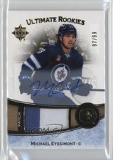 2022-23 Ultimate Collection Rookies 97/99 Michael Eyssimont #106 Patch Auto 1q2