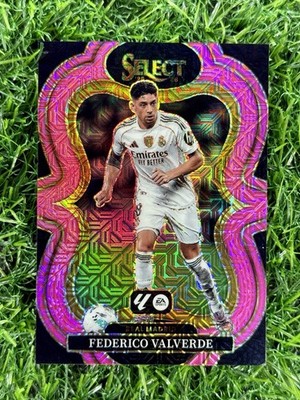 Federico Valverde /99 Pink Mojo 2025-26 Panini Select La Liga #119 Real Madrid