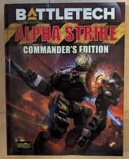 BattleTech: Alpha Strike Commander's Edition Rulebook NEW