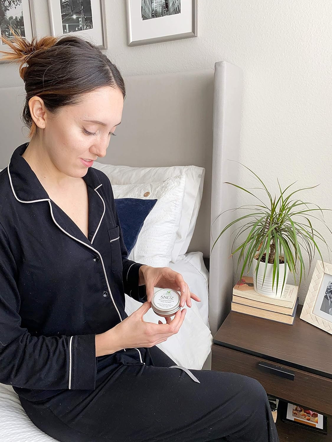 SNŪZ Natural Sleep Aid Aromatherapy Balm | Essential Oil Blend with Chamomile, C