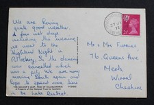 ECCLEFECHAN, Lockerbie, Dumfriesshire, Scotland 1972 postmark on a Leap postcard