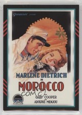 2011 Americana Movie Posters Materials Combo Gary Cooper Marlene Dietrich 0ei4