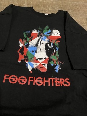 Foo Fighters 2011 Tour T-Shirt XL Black Summer Fall Concert Rock Band Official