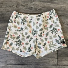 The North Face Girls Cactus Print Shorts Youth Size 10  12 Hiking Outdoor hiking