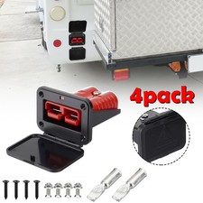 4PCS 175A Battery Quick Connect/Disconnect Electrical Connector Plug Kits wit...