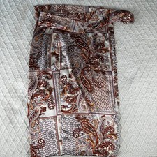 Lulus XS Paisley Patchwork Print Maxi Dress Bohemian Casual