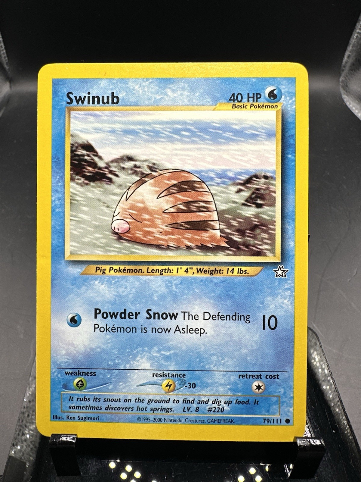 Pokemon Neo Genesis Swinub 79/111 Lp