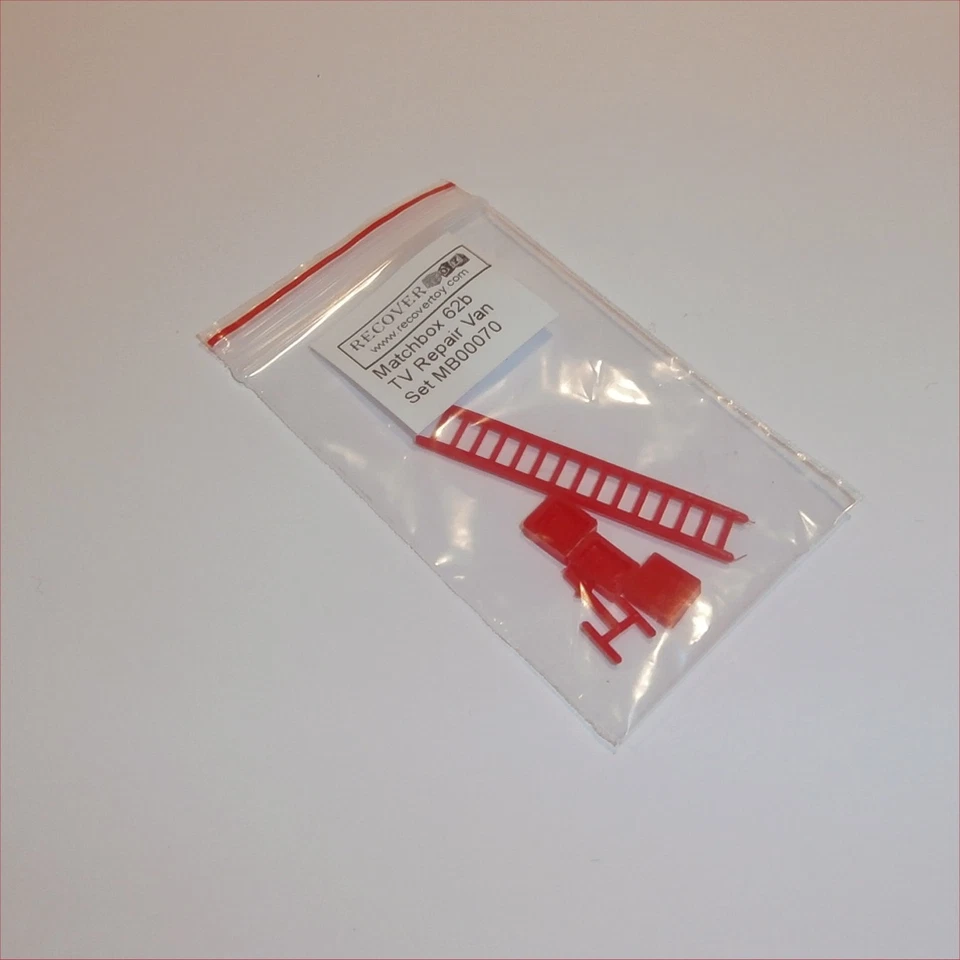 Matchbox Lesney 62 b Commer TV Van Ladder Accessories Set - Image 4 of 4