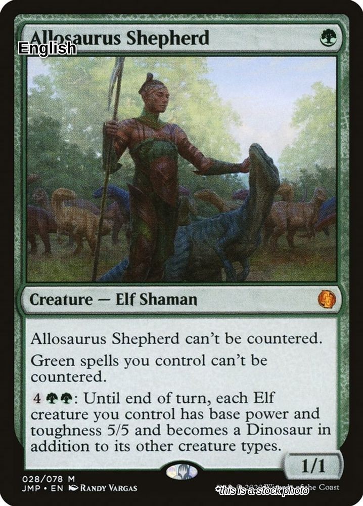 Allosaurus Shepherd - JMP - LP TCG MTG