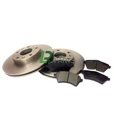 FITS FREELANDER 1 FRONT BRAKE KIT DISCS PADS SET (2001-2006) 2.0 TD4 NEW