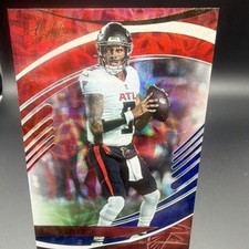 2025 Panini Absolute Football Michael Penix Jr. #84 Red Parallel Atlanta Falcons