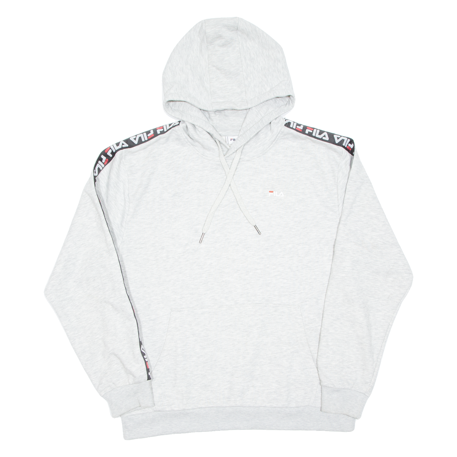 Felpa con cappuccio FILA uomo grigia XL