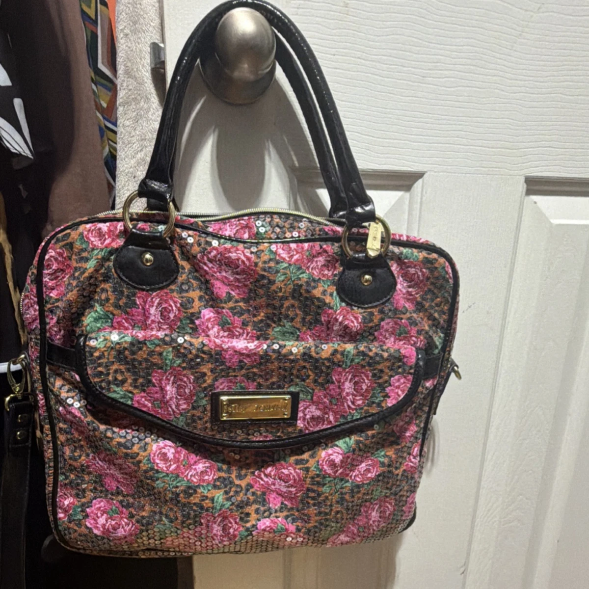 Betsey Johnson Sequin Floral Bags & Handbags for Women for  display picture 1