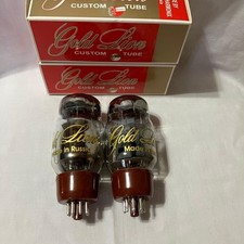 GOLDLION KT-66 Matched Pair Vacuum Tubes NOS Tested Used Set of 2