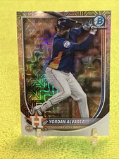 Yordan Alvarez 2025 Bowman Chrome Mega #81 MOJO REFRACTOR - Houston Astros