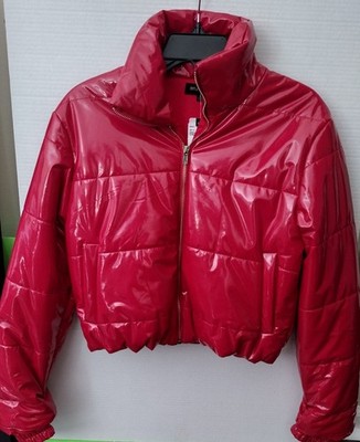 Women's Red Puffer Jacket Designer Collection  36points.