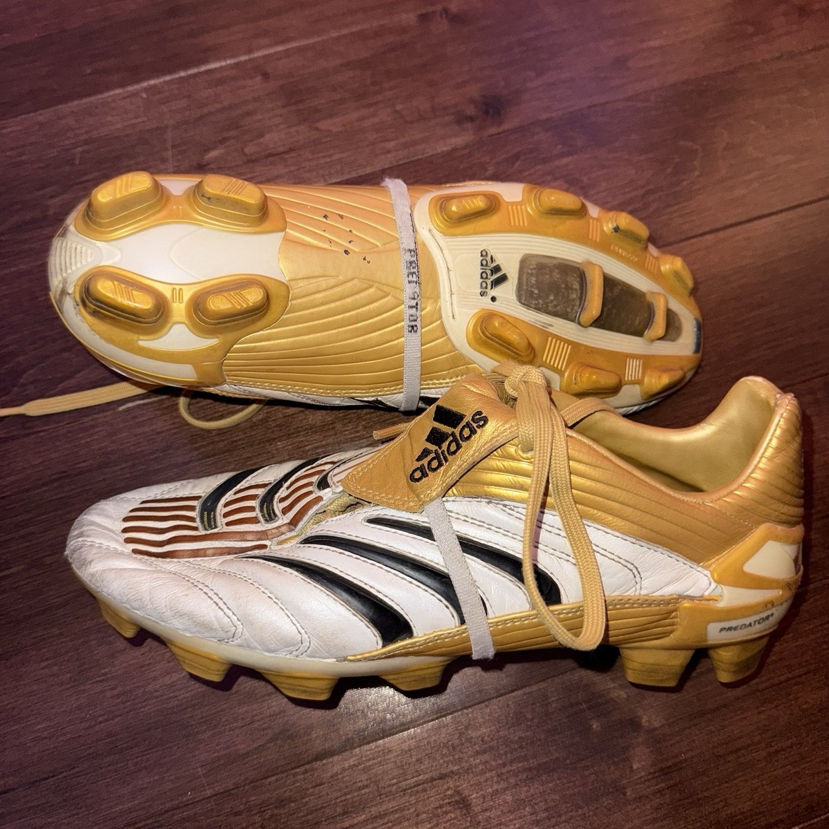  Predator アディダス プレデター ワイドフィット 2006 Adidas Predator Absolute FG 2006 Elite US8 Men's Gold boots Cleats