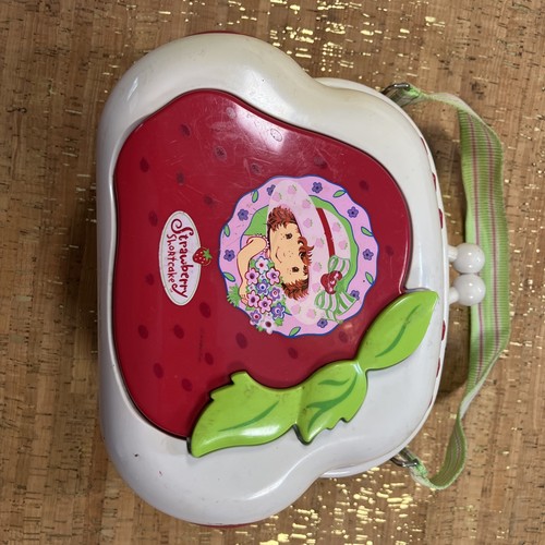Lettore CD Radio AM/FM Strawberry Shortcake Vintage 2004 Y2K Boombox da Collezione
