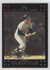2007 Topps Pepsi Food Issue ( Back) Edgar Renteria Mickey Mantle #P8 HOF 2u3