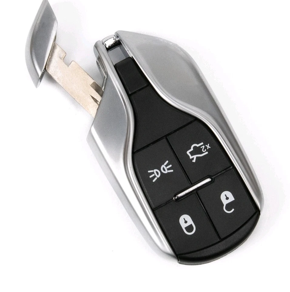 COQUE CLE DE REPLACEMENT POUR MASERATI GHIBLI QUATTROPORTE LEVANTE+ LOGO - Photo 2/4