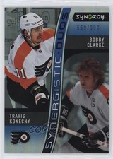2023 Synergy Synergistic Duos Star-Legend Travis Konecny Bobby Clarke HOF y0i