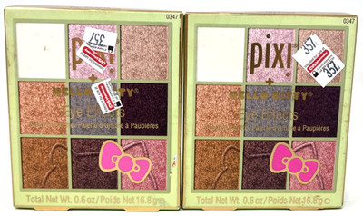(2) Pixi + Hello Kitty Eye Effects Shadow Palette New In Packaging HARMONY HUES