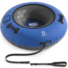 NEW Snow Tube With Premium Canvas Cover For Kids And Adults, 48'' Inflatable