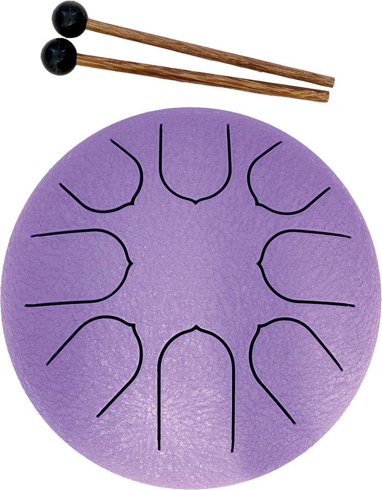 8 Note Tongue Drum, 6inch, Atlas AP-T06C, Percussion at Hobgoblin Music