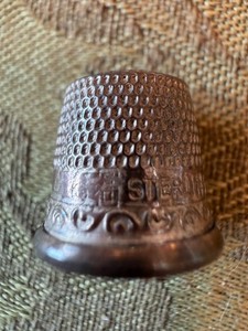 Antique Sterling Silver Thimble