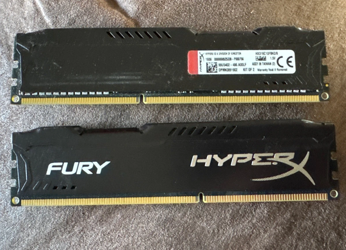 HyperX DDR3 SDRAM 8 GB Capacity per Module Memory (RAM) for sale