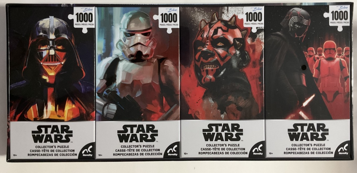 Star Wars Puzzle 4 Pack 1000 Pieces | eBay