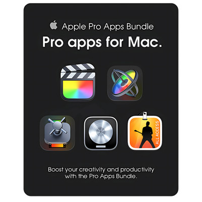 Apple Pro Apps Bundle für Education   Vollversion für Mac