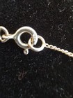 Beautiful Vintage Sterling Silver Jewelry Set Necklace And Earrings Stamped 925 — photo 4