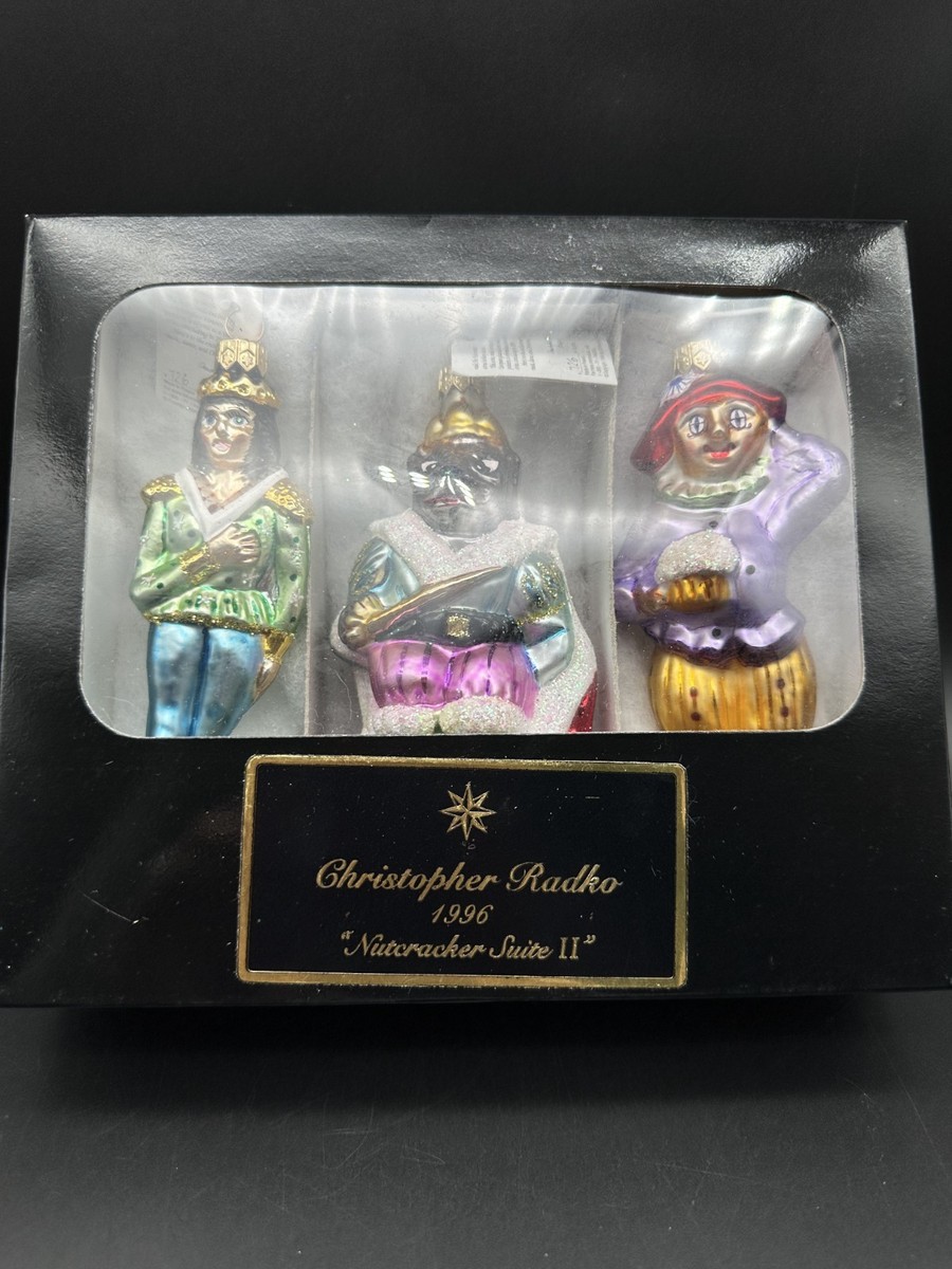 1996 Christopher Radko Nutcracker Suite II Christmas Ornaments | eBay