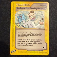 Professor Elm's Training Method 148/165 Expedition Base Set Pokémon TCG NM on eBay