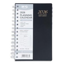 2026 Planner, Weekly and Monthly Planner Calendar, Jan 2026-Feb A5 8" x 5"
