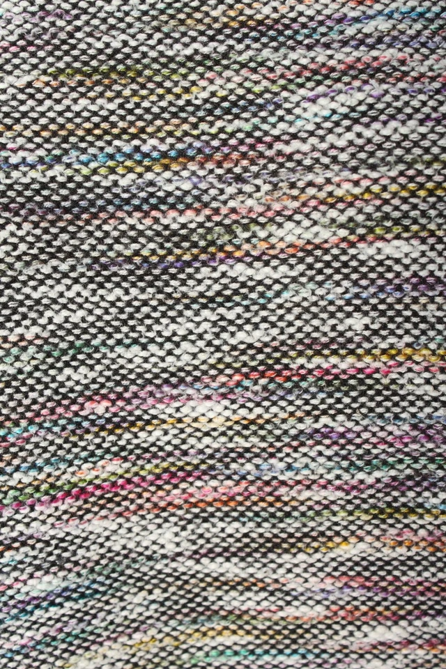 VOLCOM Rundhalspullover Damen Pullover Gr. DE 40 weiß-schwarz-pink Casual-Look - Bild 4 von 4