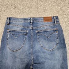 Judy Blue Jeans Skinny Fit 15/32 Blue High Waist Fray Ankle JB88871MD