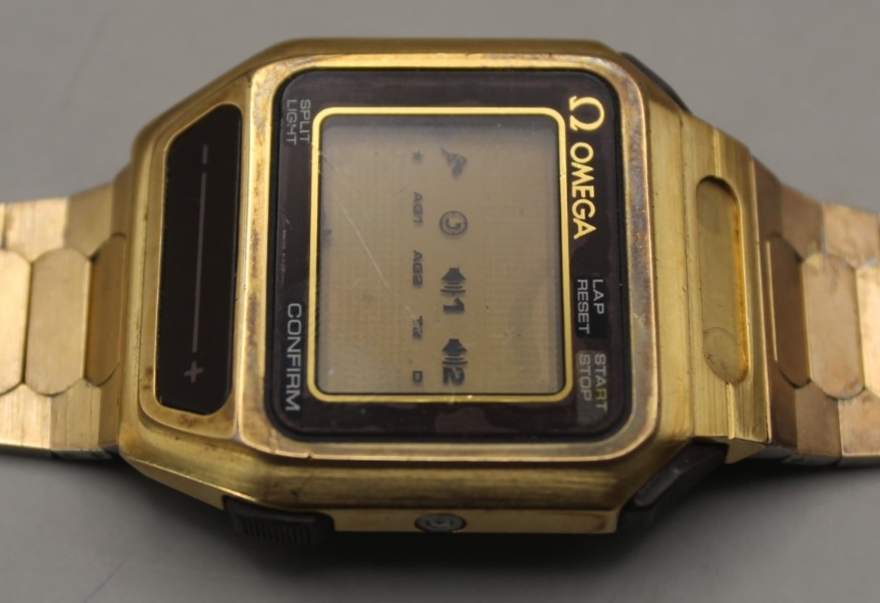 Omega Sensor Quartz Ref. 386.0811 / 186.0011 - Digital men's watch