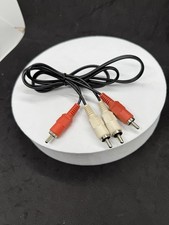 3.5mm AUX Stereo Male to 2 RCA Male Y Cable Audio Adapter Red White