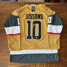 Colton Sissons Signed Vegas Golden Knights Jersey JSA Coa Autographed