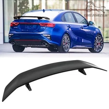 46" GT Style Rear Trunk Spoiler Racing Wing Black For Kia Forte GT 2010-2024