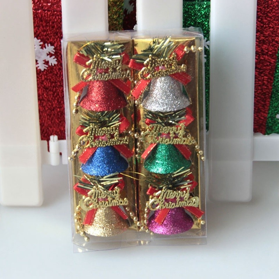 12 Pcs Hand Bell String Bells Craft Small Iron Pendant Decoration ...