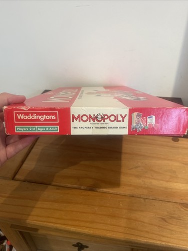 Monopoly Board Game by Waddingtons 1993 - Big Red Box Edition ~ Complete - Picture 8 of 9