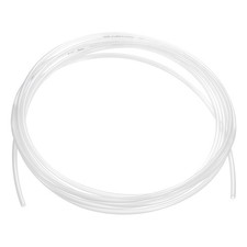 3/32"ID x 5/32"OD PE Tubing Translucent Flexible Water Hose Tube White, 10 Ft