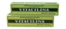VITACILINA First-Aid Antibiotic Ointment Unguento - 1.0 oz Each.