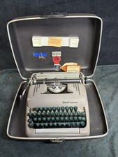 Vintage 1955 Smith Corona Silent Portable Typewriter thumbnail